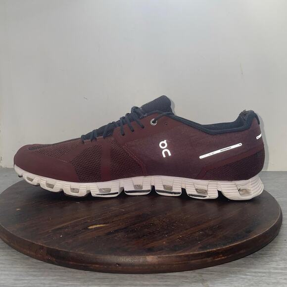 On Cloud 5 Mens Size 13 Athletic Walking Running Shoes Sneakers Ox Shadow Maroon main image 10